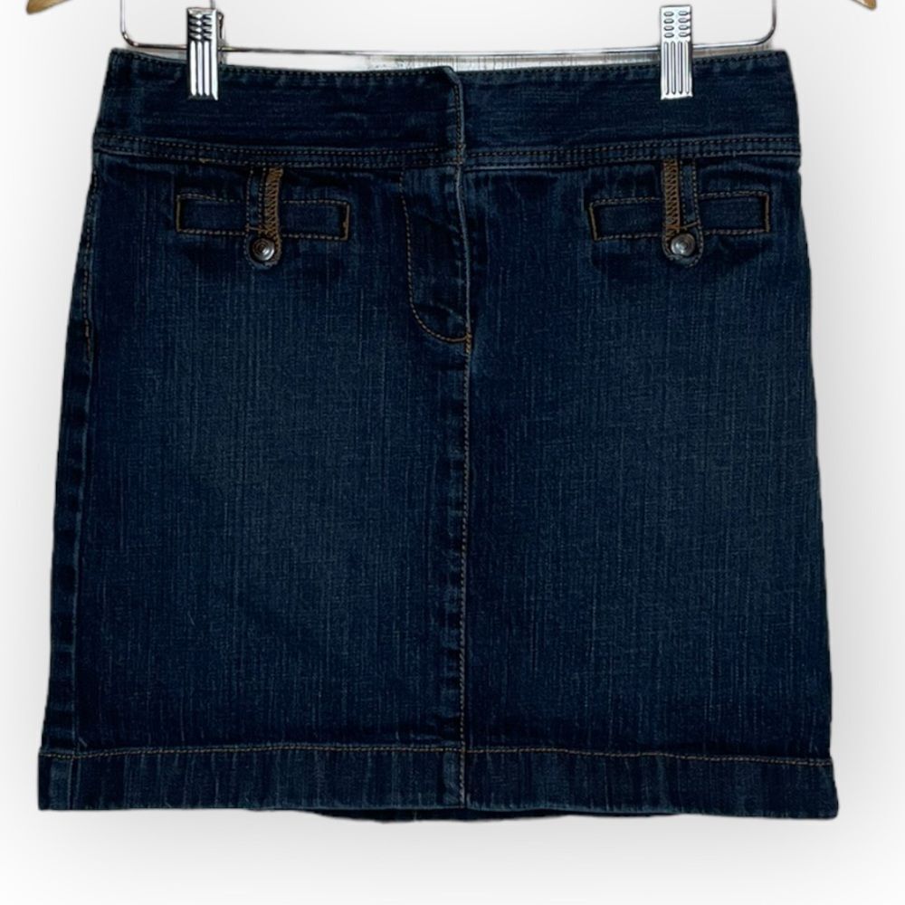 Loft denim skirt size 2